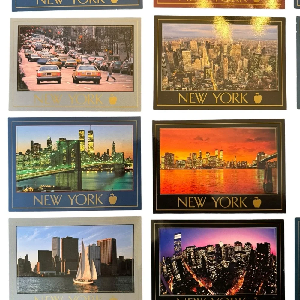 New York Cityscape Postcard Set